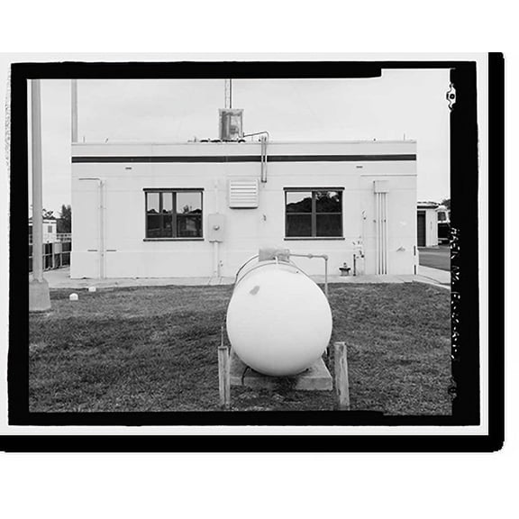 Historic Print, St. Lucie Canal, Lock No. 1, Control Station, St. Lucie, Cross State Canal, Okeechobee Intracoas, Stuart vicinity, Martin County, FL - 3, 16" x 20"
