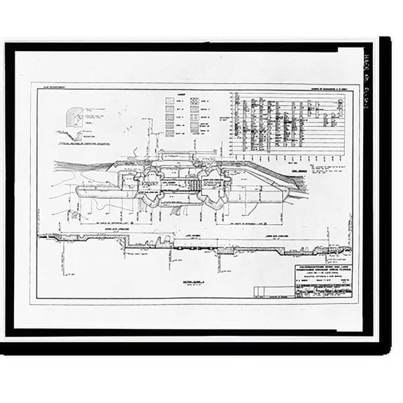Historic Print, St. Lucie Canal, St. Lucie, Cross State Canal, Okeechobee Intracoas, Stuart vicinity, Martin County, FL - 2, 16" x 20"