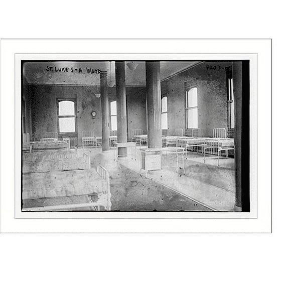 Historic Print, St. Luke's . A Ward, 18" x 24"