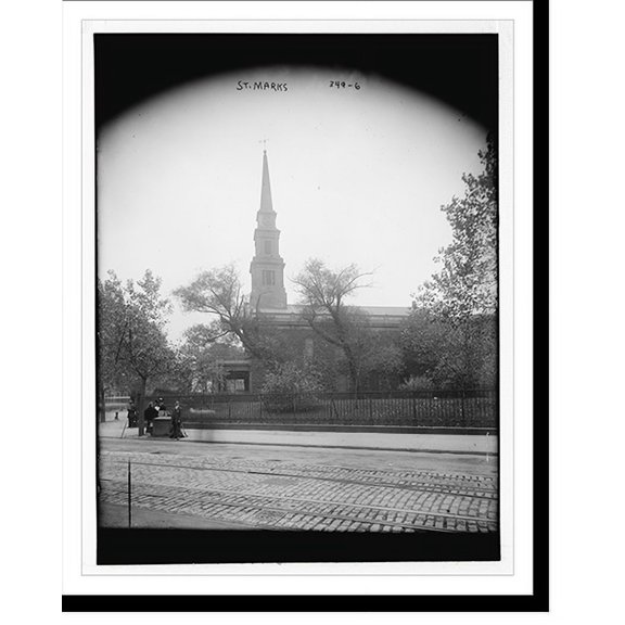 Historic Print, St. Marks, 18" x 24"
