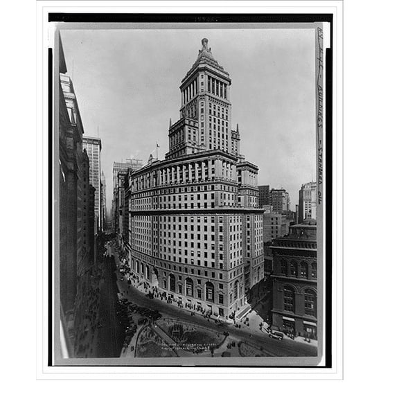 Historic Print, Standard Oil Bldg. 26 B'way, 18" x 24"