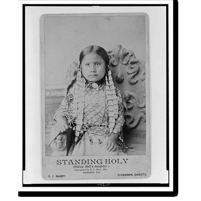 Historic Print, Standing Holy (Sitting Bull's daughter) 2, 16" x 20