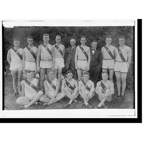 Historic Print, Stanford Track Team, 16" x 20"