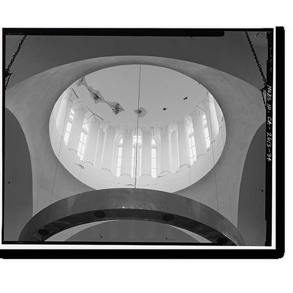 Historic Print, Stanford University Library, Stanford University, Palo Alto, Santa Clara County, CA - 34, 18" x 24"