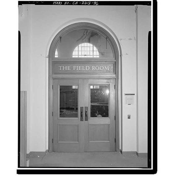 Historic Print, Stanford University Library, Stanford University, Palo Alto, Santa Clara County, CA - 36, 18" x 24"