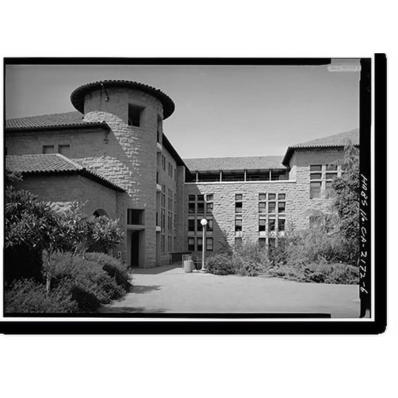 Historic Print, Stanford University Quadrangle, Stanford University Campus, Stanford, Santa Clara County, CA - 6, 18" x 24"