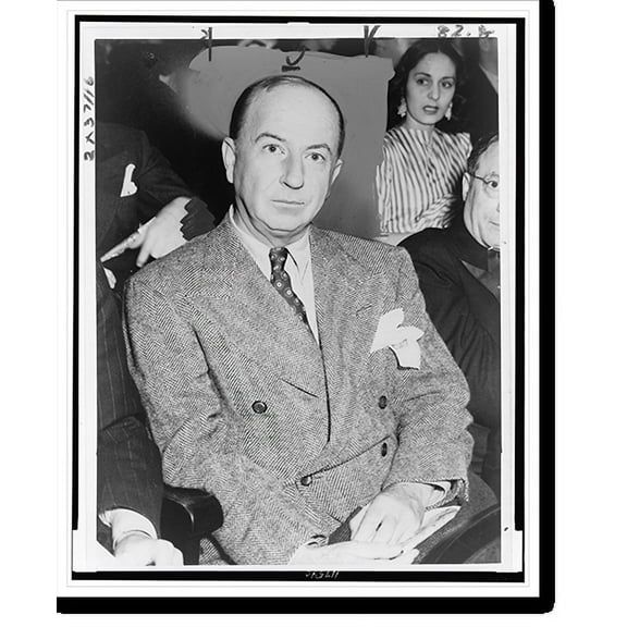 Historic Print, [Stark Young, half-length portrait, facing front].World Telegram photo by Al Aumuller., 18" x 24"