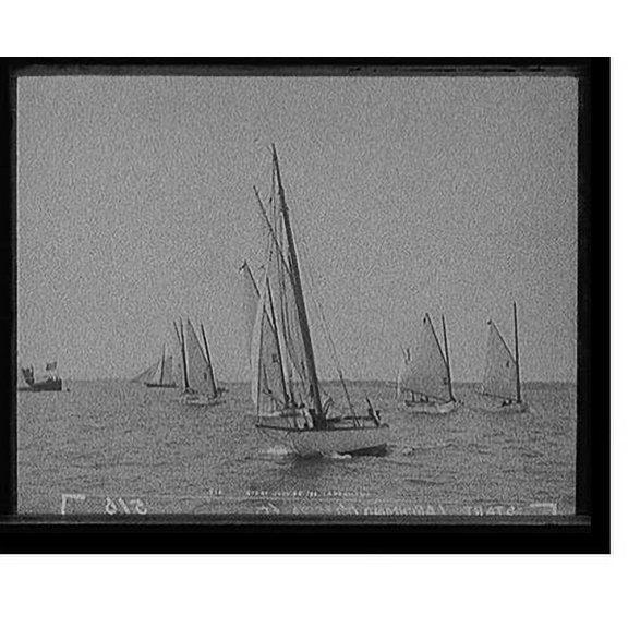 Historic Print, Start, Larchmont, 16" x 20"