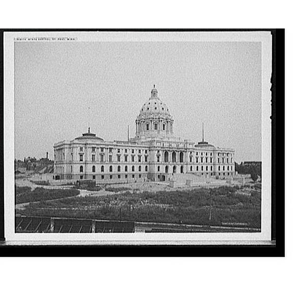 Historic Print, State Capitol, St. Paul, Minn., 18" x 24"