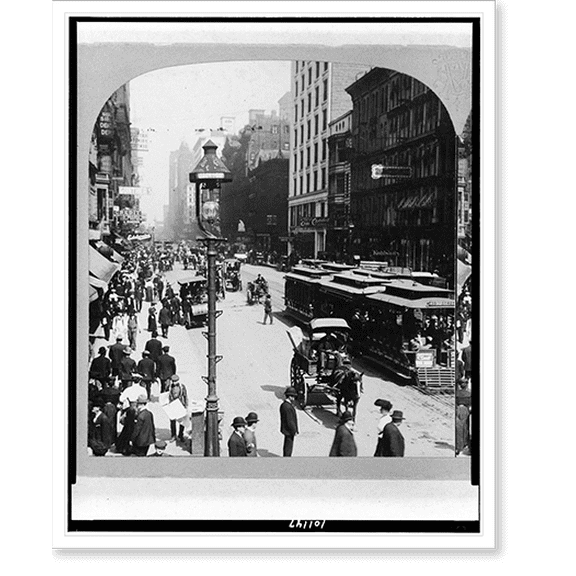 Historic Print, State Street, Chicago - 2, 18" x 24"