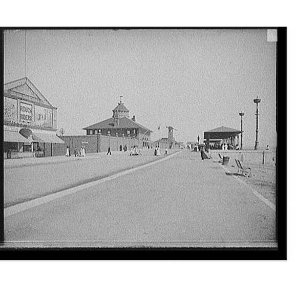 Historic Print, [State bath house and pavilion, Revere Beach, Mass.], 18" x 24"