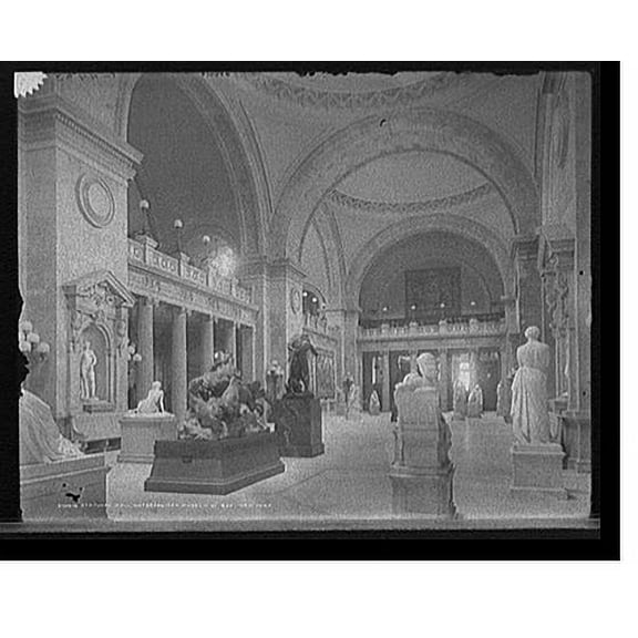 Historic Print, Statuary Hall, Metropolitan Museum of Art, New York - 2, 18" x 24"