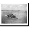Historic Print, [Steamboat BETSY ANN in Louisville, Ky. harbor], 16" x