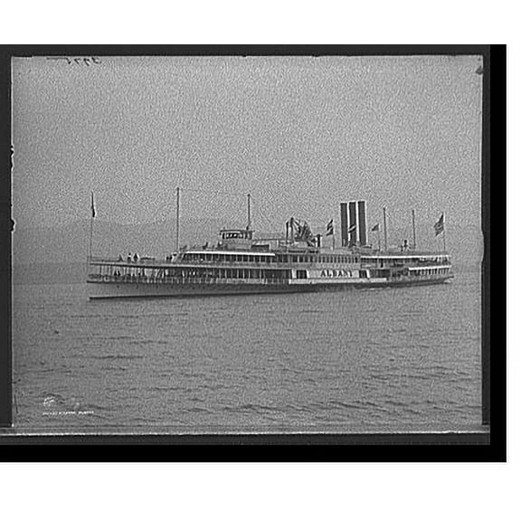 Historic Print, Steamer Albany, 18" x 24"