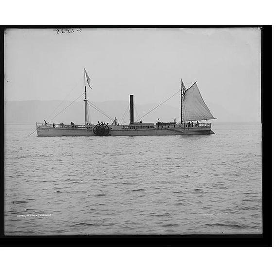 Historic Print, Steamer Clermont, 18" x 24"