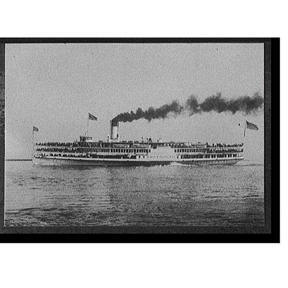 Historic Print, [Steamer Greyhound], 18" x 24"