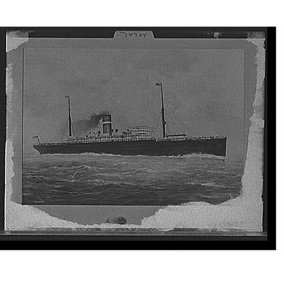 Historic Print, [Steamer Rotterdam], 18" x 24"