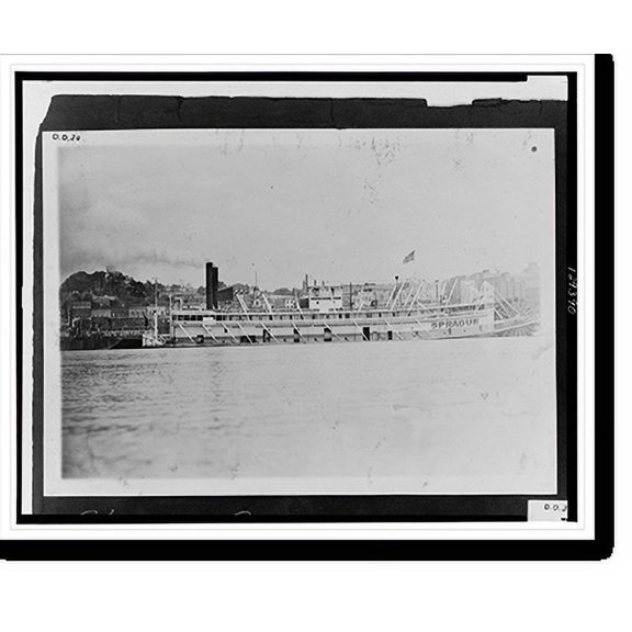 Historic Print, Steamer Sprague, 18" x 24"