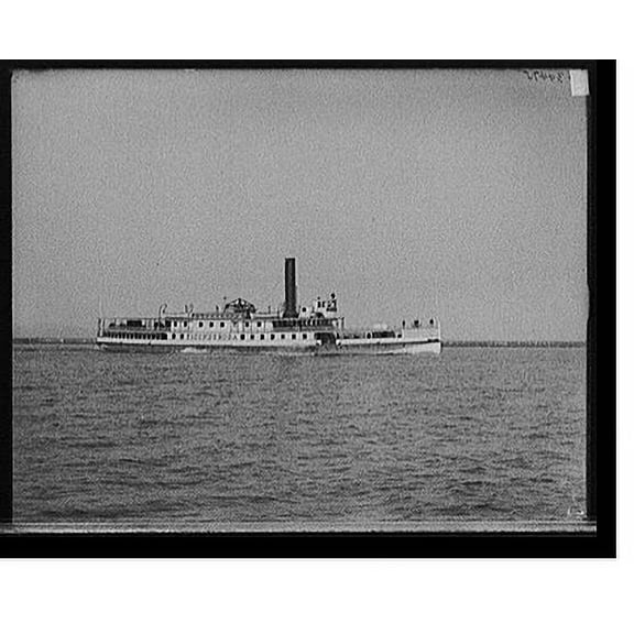 Historic Print, [Steamer Ticonderoga, Lake Champlain, N.Y.] - 2, 18" x 24"