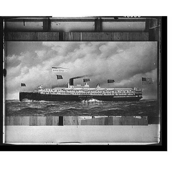 Historic Print, Steamer Western States, 18" x 24"