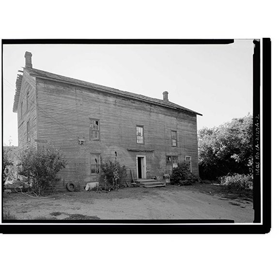 Historic Print, Steele Brothers Dairies, Cascade Ranch Dairy Building, Pescadero vicinity, San Mateo County, CA - 2, 18" x 24"