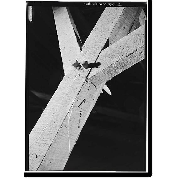 Historic Print, Steele Brothers Dairies, Cloverdale Ranch Barn, Pescadero vicinity, San Mateo County, CA - 12, 18" x 24"