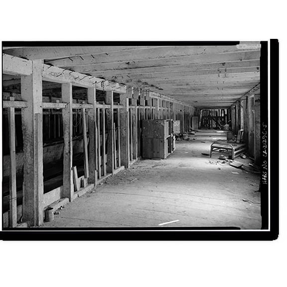 Historic Print, Steele Brothers Dairies, Cloverdale Ranch Barn, Pescadero vicinity, San Mateo County, CA - 5, 16" x 20"