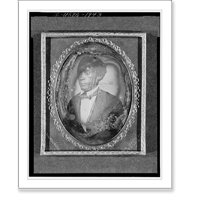 Historic Print, [Stephen Allen Benson, headandshoulders portrait