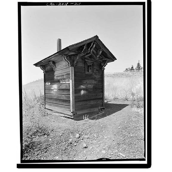 Historic Print, Stevens Ranch Complex, State Route 101, Coyote vicinity, Santa Clara County, CA - 12, 18" x 24"