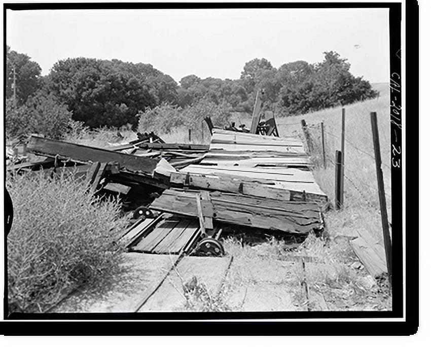 Historic Print, Stevens Ranch Complex, State Route 101, Coyote vicinity ...
