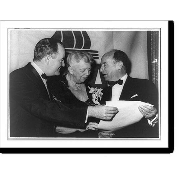 Historic Print, Stevenson receives award, 18" x 24"