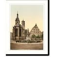 thumbnail image 1 of Historic Print, Stiftkirche Stuttgart Wurtemburg Germany, 16" x 20", 1 of 3
