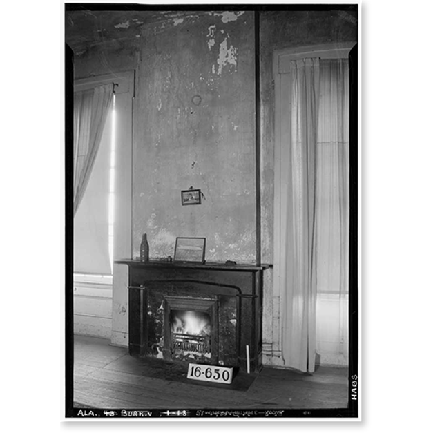 Historic Print, StoneYoungBaggett House, County Road 54 (Old Selma