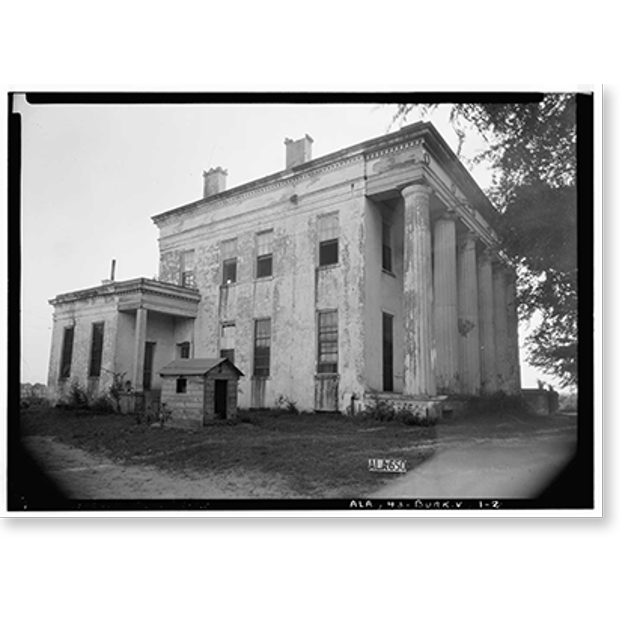 Historic Print, StoneYoungBaggett House, County Road 54 (Old Selma