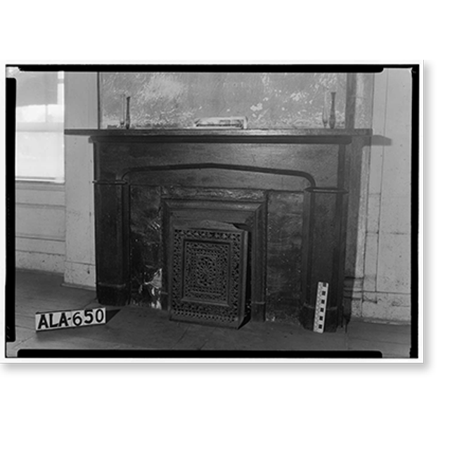 Historic Print, StoneYoungBaggett House, County Road 54 (Old Selma