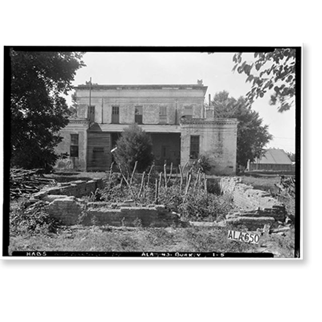 Historic Print, StoneYoungBaggett House, County Road 54 (Old Selma