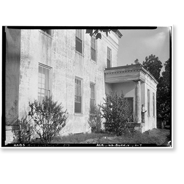 Historic Print, StoneYoungBaggett House, County Road 54 (Old Selma