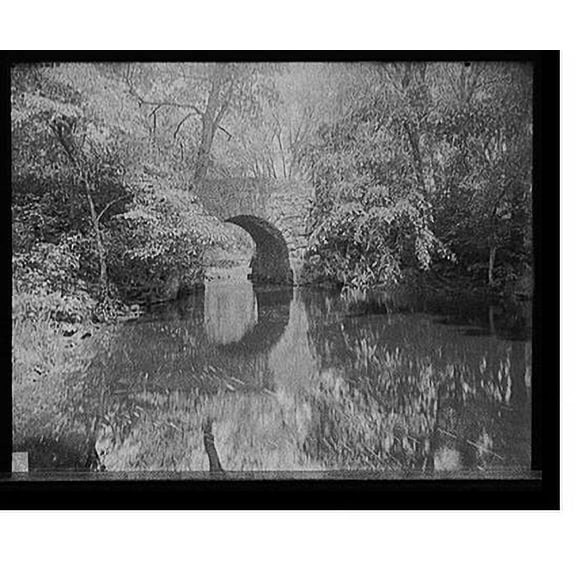 Historic Print, [Stone arch bridge, South Hadley, Mass.], 16" x 20"