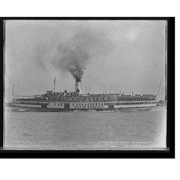 Historic Print, Str. City of Toledo, 16" x 20"