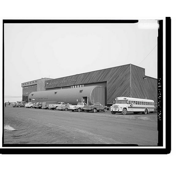 Historic Print, Stuaqpak, Agvik Street, Barrow, North Slope Borough, AK, 16" x 20"