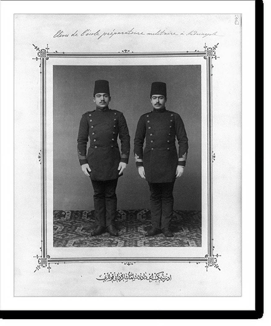 Historic Print, [Students, imperial high school, Edirne], 16" x 20