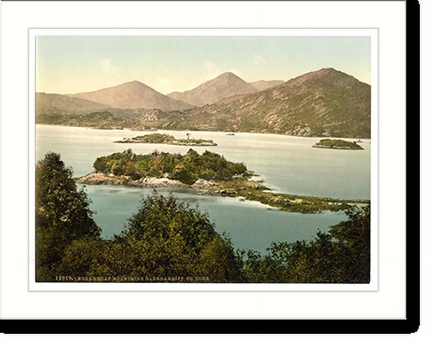 Historic Print, Sugar Loaf Mountain. Glengariff. Co. Cork Ireland, 16
