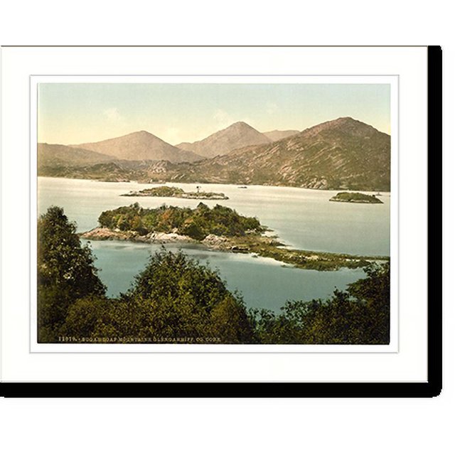 Historic Print, Sugar Loaf Mountain. Glengariff. Co. Cork Ireland, 16