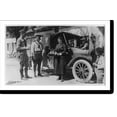 thumbnail image 1 of Historic Print, Off for the Sunshine Mountains. An American Red Cross dental ambulance about to start on a tour of the mountain district of Lower Montenegro, 18" x 24", 1 of 3