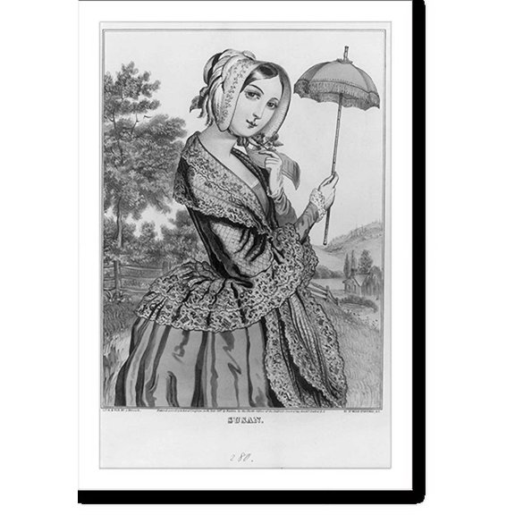 Historic Print, Susan, 16" x 20"