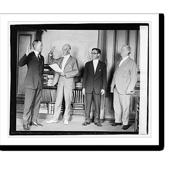 Historic Print, Swearing in Wm. R. Williams, 16" x 20"