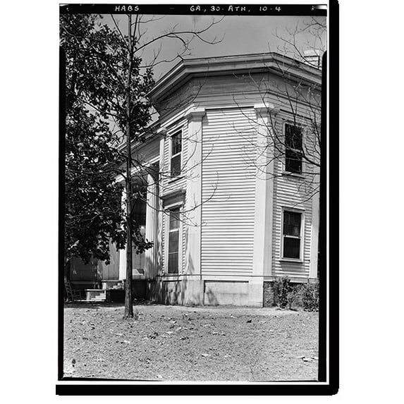 Historic Print, T. R. R. Cobb House, 194 Prince Avenue, Athens, Clarke County, GA - 4, 16" x 20"