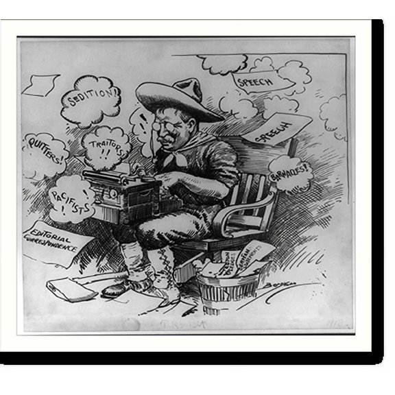 Historic Print, T.R.'s bit, 16" x 20"