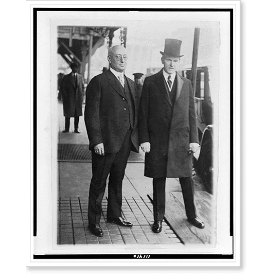 Historic Print, T.W. Page of the National Tax Assn., 18" x 24"