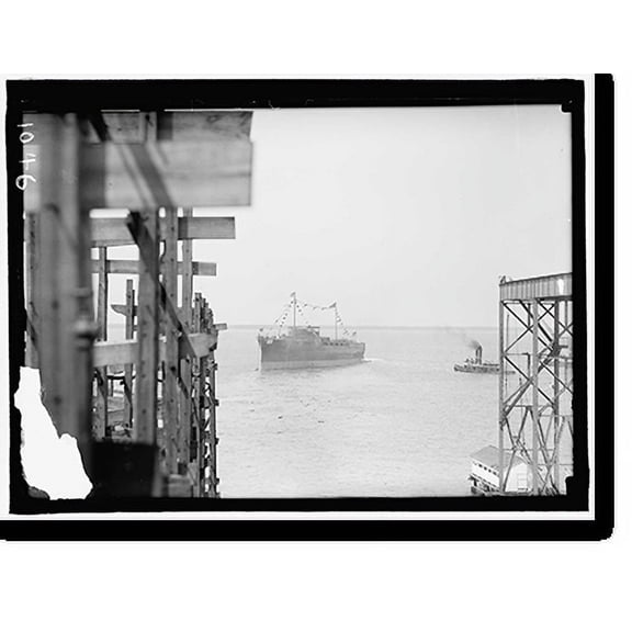 Historic Print, TEXAS, U.S.S. LAUNCHING - 4, 18" x 24"